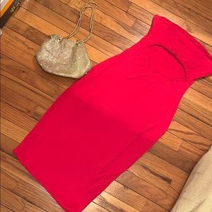 Red Midi Dress❣️